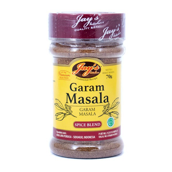 Jays Kitchen Garam Masala / Bumbu Kari India kemasan 70 gr