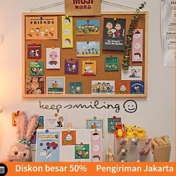 

Tren Kekinian.. Message board Background Boardsend sticker cork message board Decorative Board With Frame Cork Board