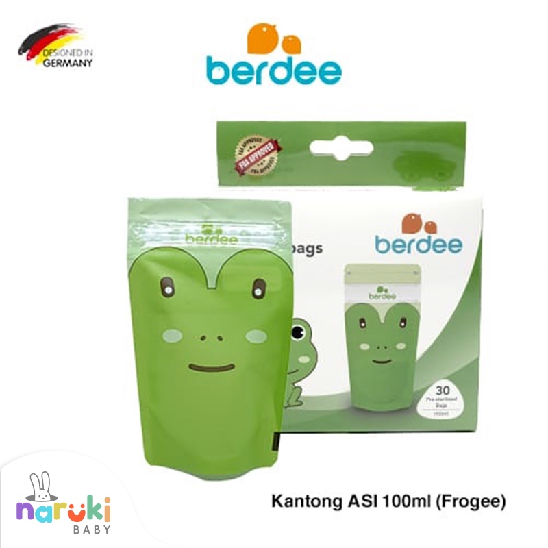 Kantong Asi Berdee Breastmilk Storage 100ml/150ml Kemenkes