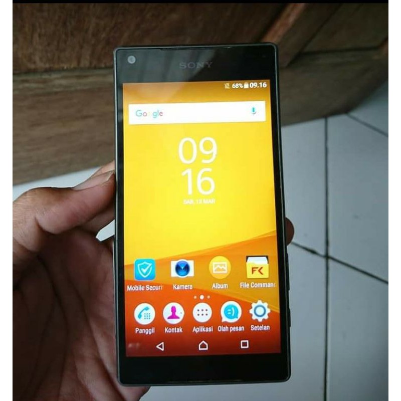 sony z5 compact minus