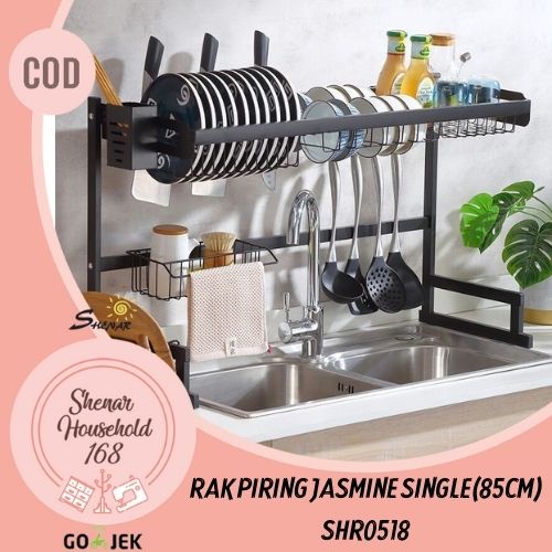 SHENAR , RAK PIRING SUSUN STAINLESS  RAK PIRING CARNATION SINGLE JASMINE SINGLE MAGNOLIA DOUBLE TULIP DOUBLE RAK PENYIMPAN LAYER SUSUN PIRING MANGKOK SENDOK GAPU PISAU GELAS RAK DAPUR RUMAH TANGGA UNIK VIRAL (BISA COD)