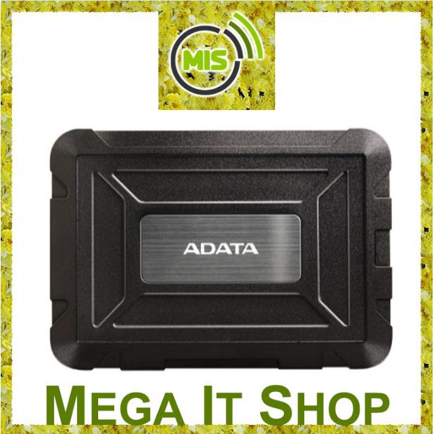 ADATA ED600 Enclosure Eksternal Case HDD SSD 2.5 Shock & Water Proof
