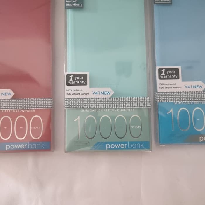 Powerbank 10000mAh Veger v41 Original GARANSI resmi 1tahun MURAH