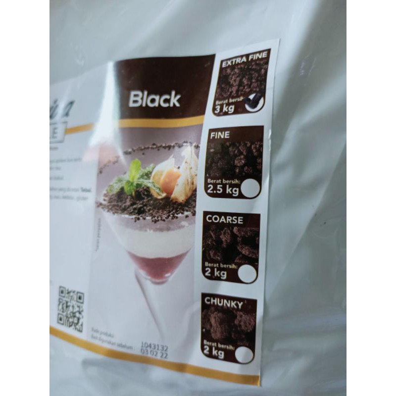 

La Kreiva Black Extra Fine Repack 250 Gram