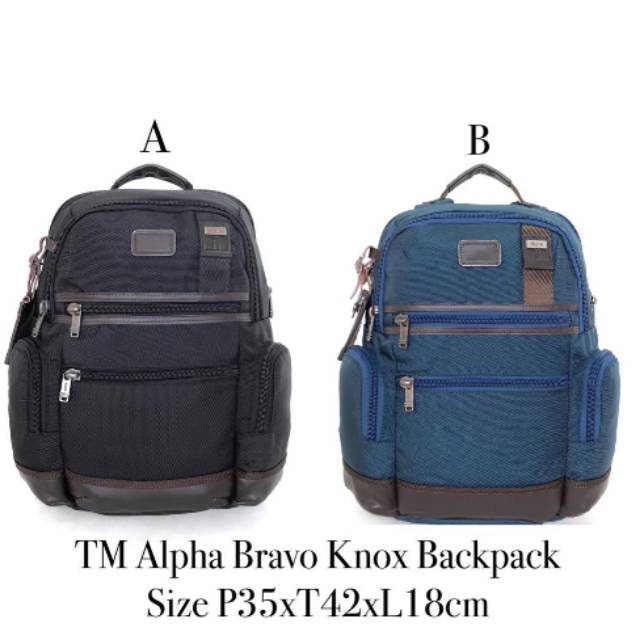 tumi alpha knox backpack