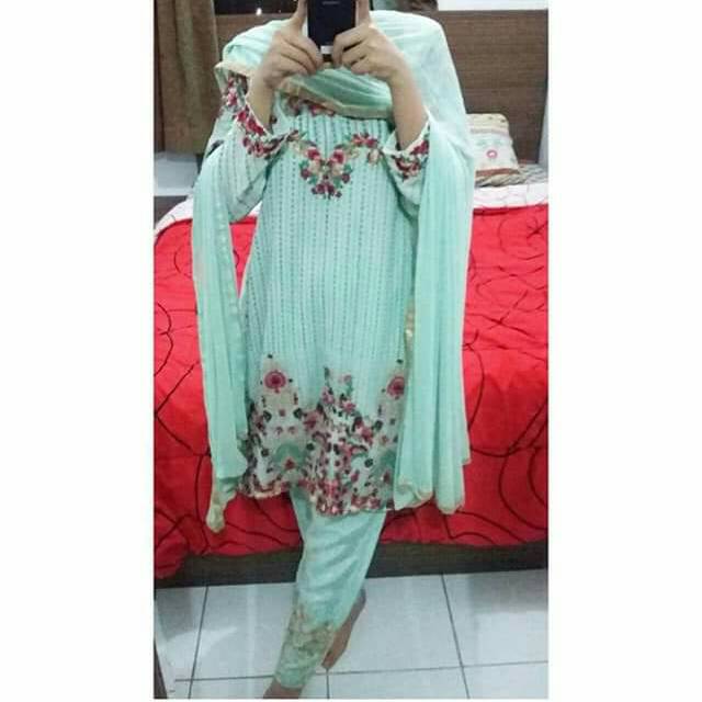 Baju india muslim pl salwar kameez