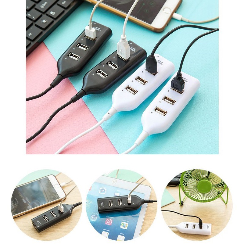 USB HUB 4 Port | Terminal USB 4 in 1 50 cm 4 output