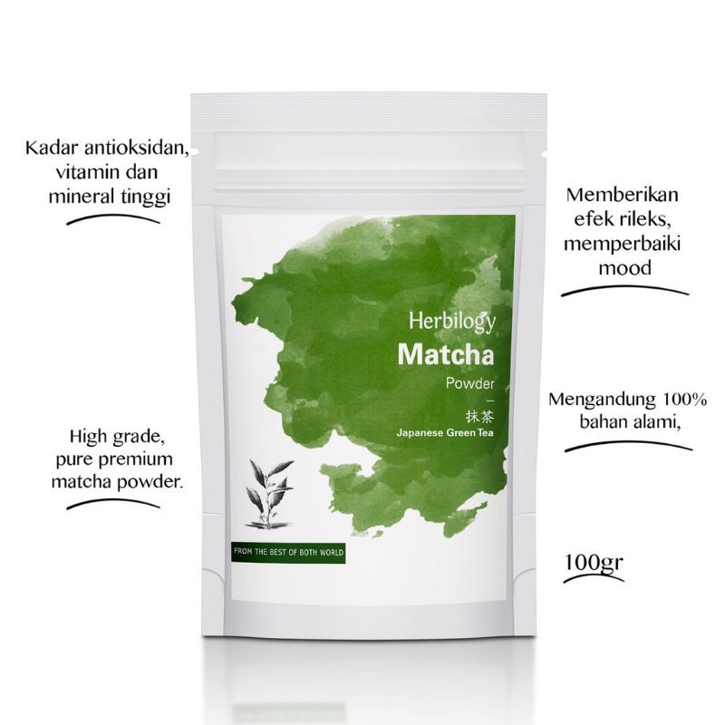

HERBILOGY | Pure MATCHA - 100g Ceremonial Grade