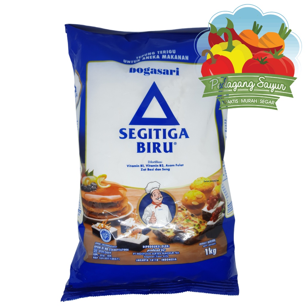 Jual Tepung Terigu Segitiga Biru Kg Shopee Indonesia