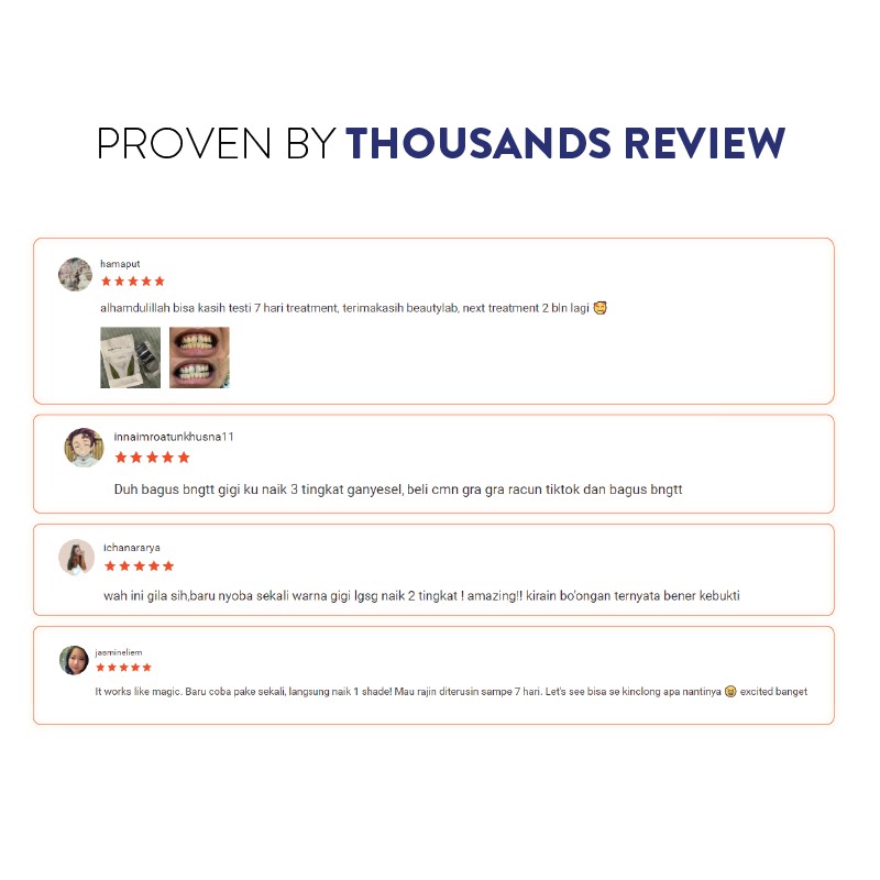 Beaudelab Deluxe Pemutih Gigi Permanen | Teeth Whitening Kit | Alat Pemutih Gigi Cepat Lampu LED