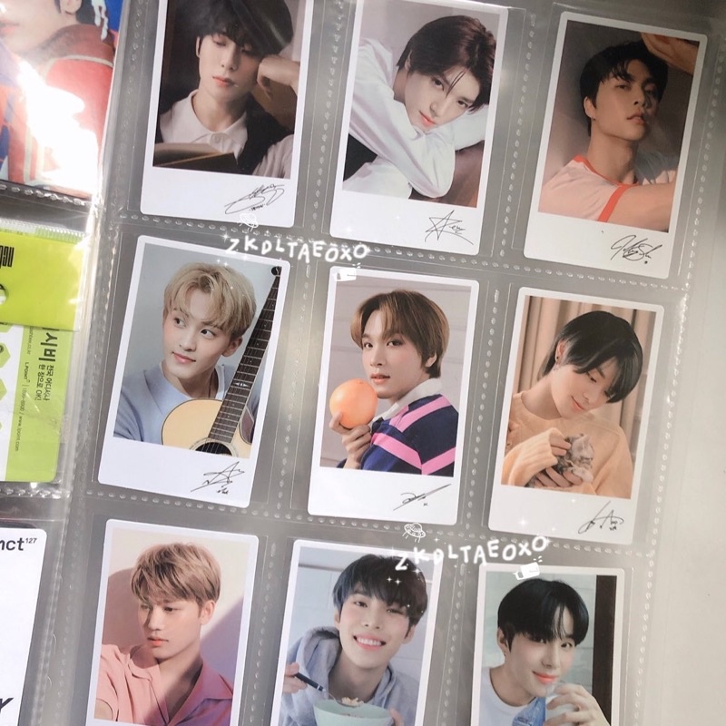 NCT 127 NATURE REPUBLIC POLAROID