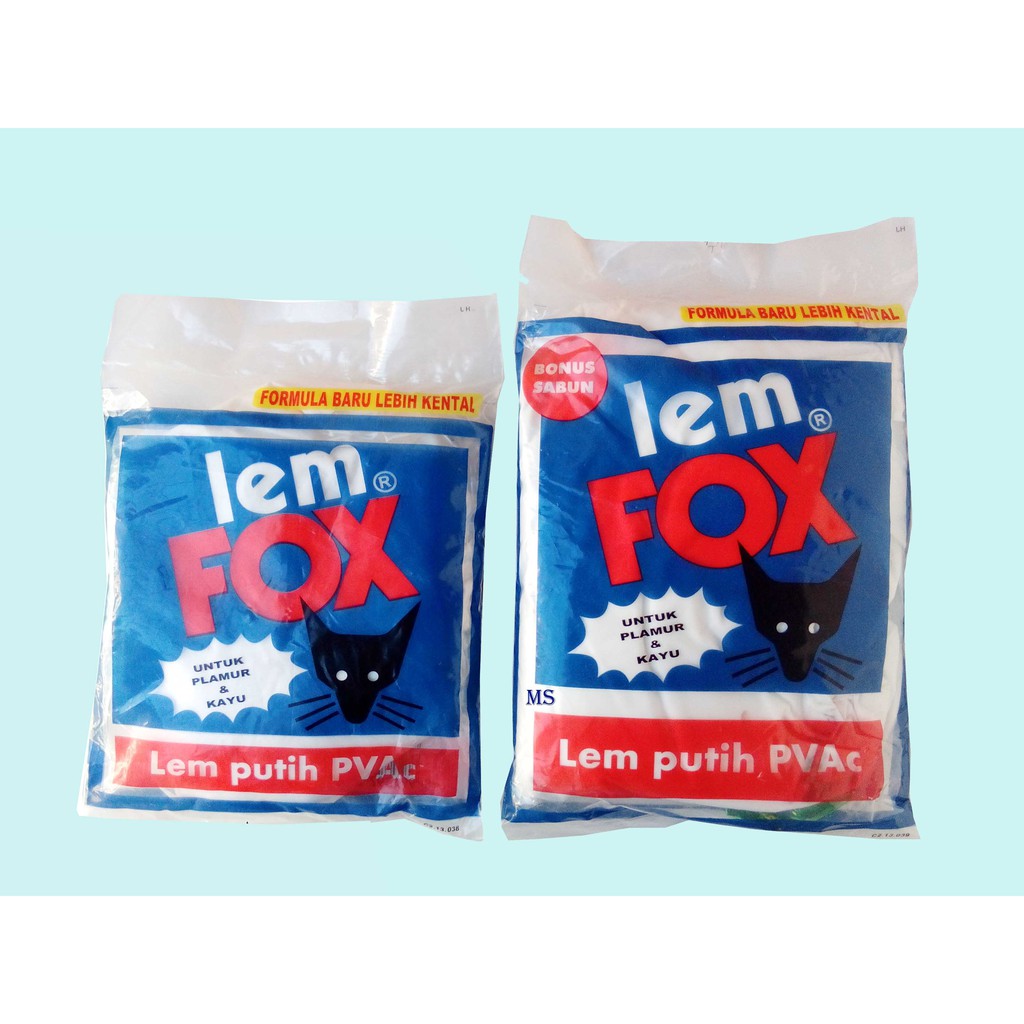 

LEM FOX BUNGKUS 350 dan 600 gram