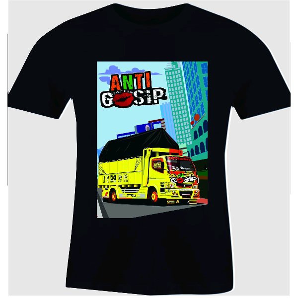 Foto Truk Anti Gosip Kartun  livery truck anti  gosip 