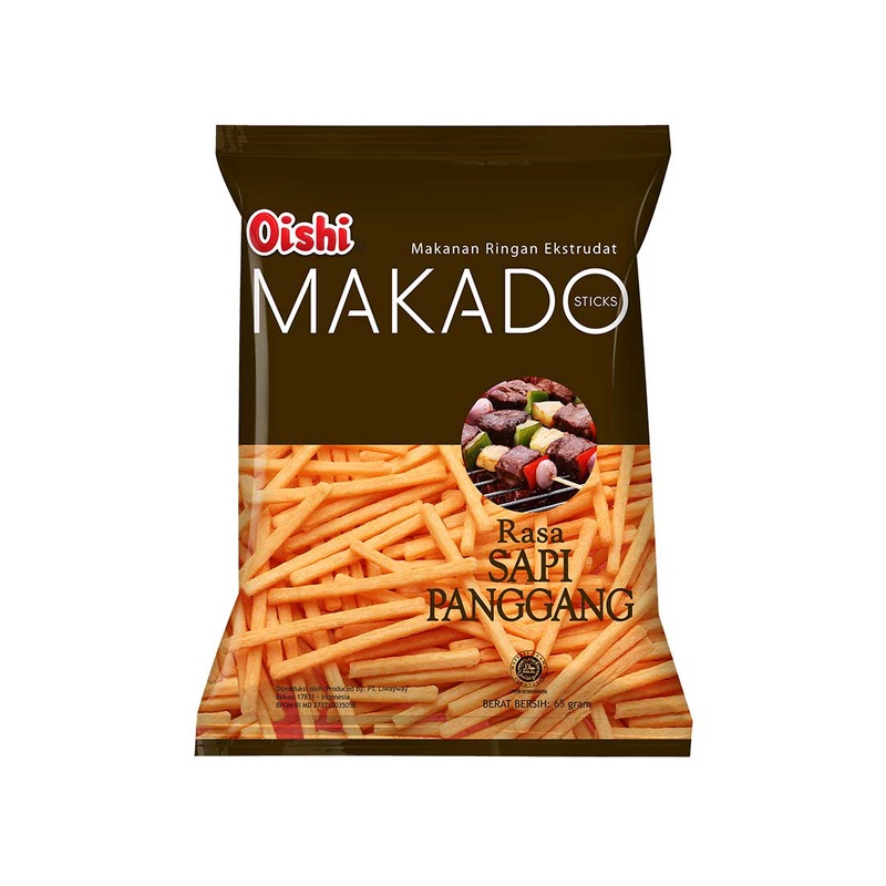 

Oishi Makado Rasa Sapi Panggang 65gr