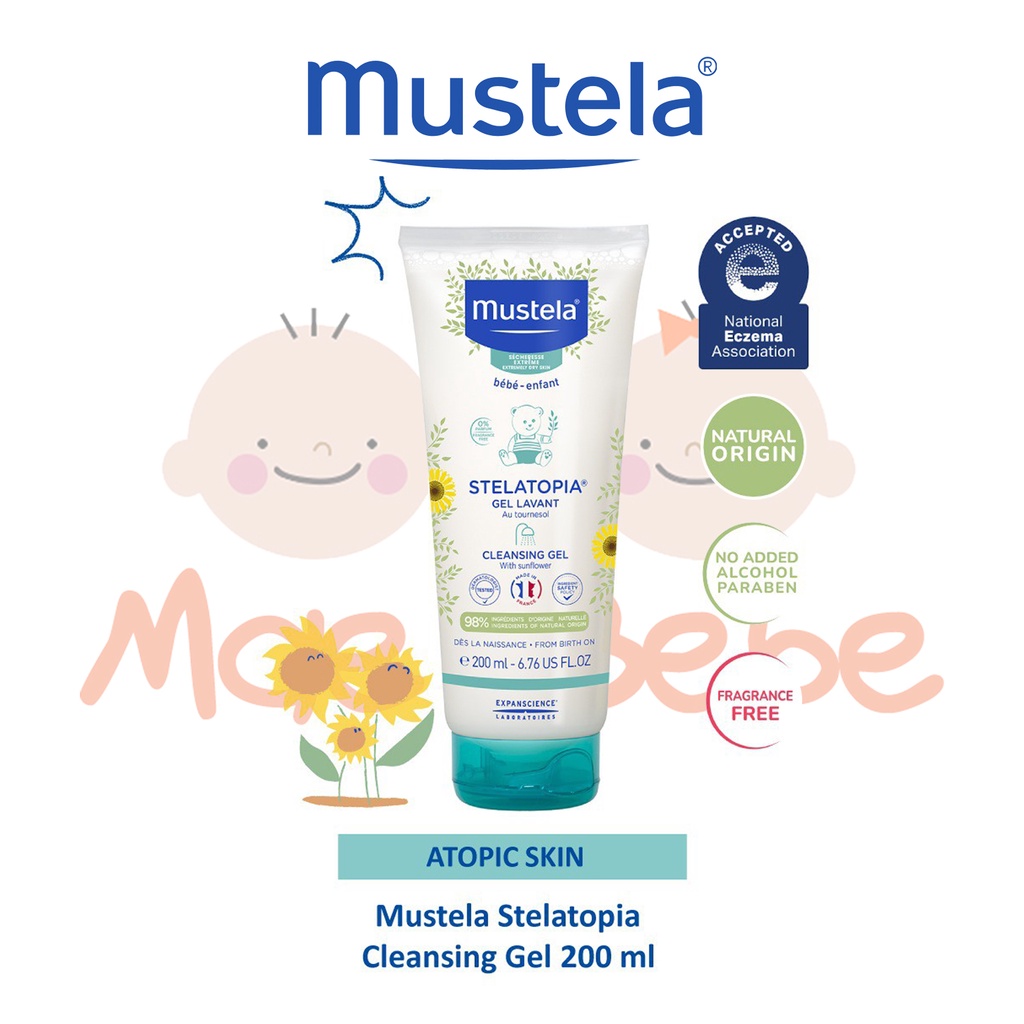 [PROMO] Mustela Stelatopia Cleansing Gel 200 ml