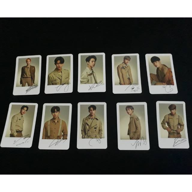 Polaroid wanna one concert