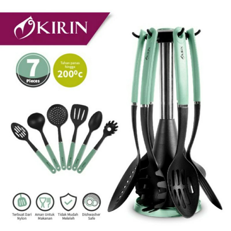 KIRIN SPATULA SET | KIRIN KITCHEN SPATULA SET 7 IN 1