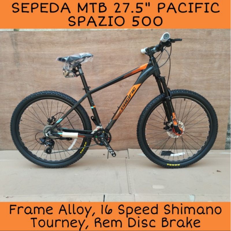 Sepeda Gunung MTB 27.5 Inch Pacific Spazio 500 Terbaru