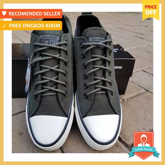 Sneakers Pria - Sepatu Converse Ct X Hijau Army - Sepatu Pria