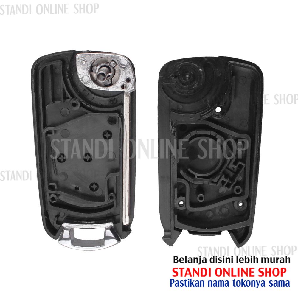 Casing Kunci Lipat Flip Key Rumah Kunci Nissan March 3 Tombol Murah