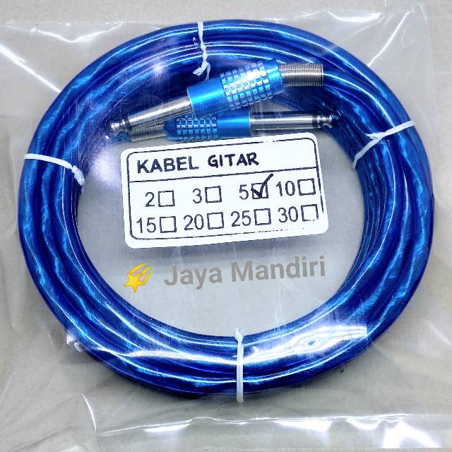 Kabel Gitar Jack Akai Lurus MAKITA original 5 meter full