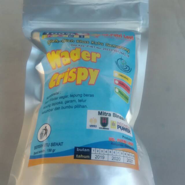 Jual Keripik Ikan Asli Wader Crispy Khas Semarang Shopee Indonesia