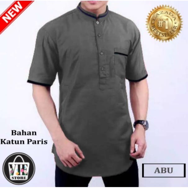 Baju Lebaran KOKO AGYM/Kemeja Koko Pria/Baju Koko Pria Kantor/ Baju Koko Pria Casual/Kemeja Koko Pri