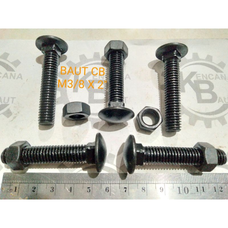 BAUT CB 3/8 X 2" / BAUT PAYUNG / BAUT BAK / BAUT PAGAR / BUMPER