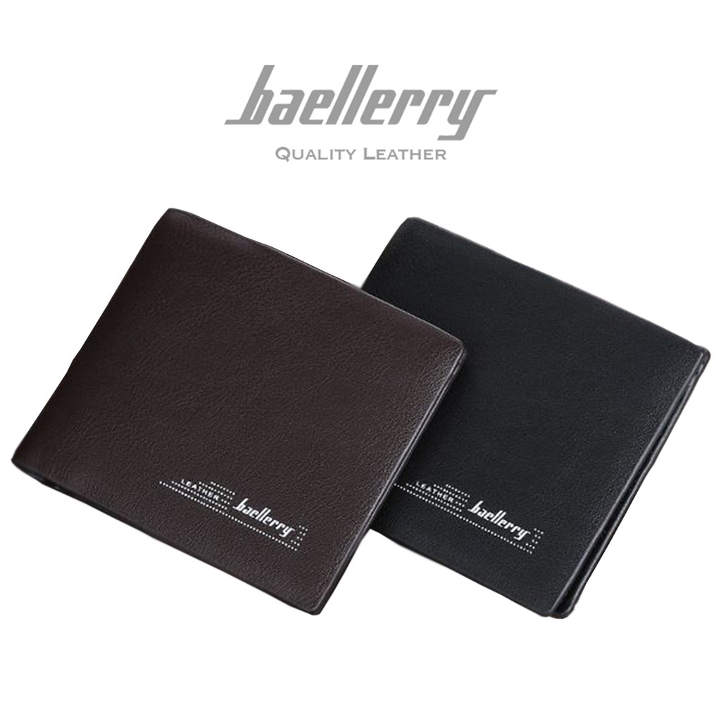 BAELLERRY D1838 Dompet Pria Bahan Kulit PU Leather Premium WATCHKITE WKOS