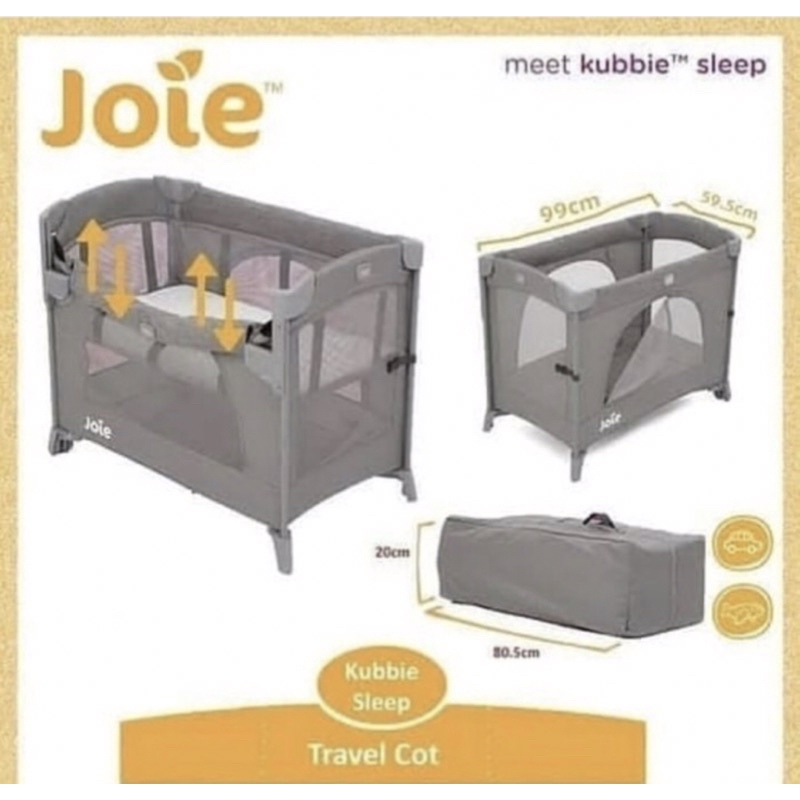 baby box joie kubbie sleep preloved