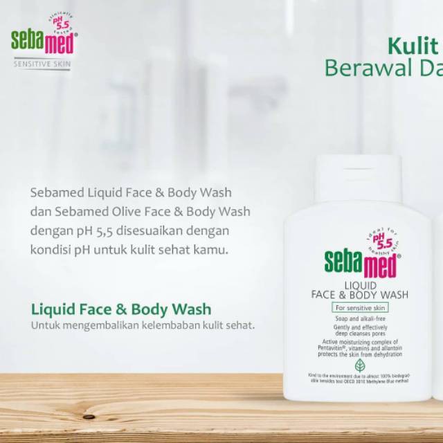 Sebamed Liquid Face &amp; Body Wash 200ml