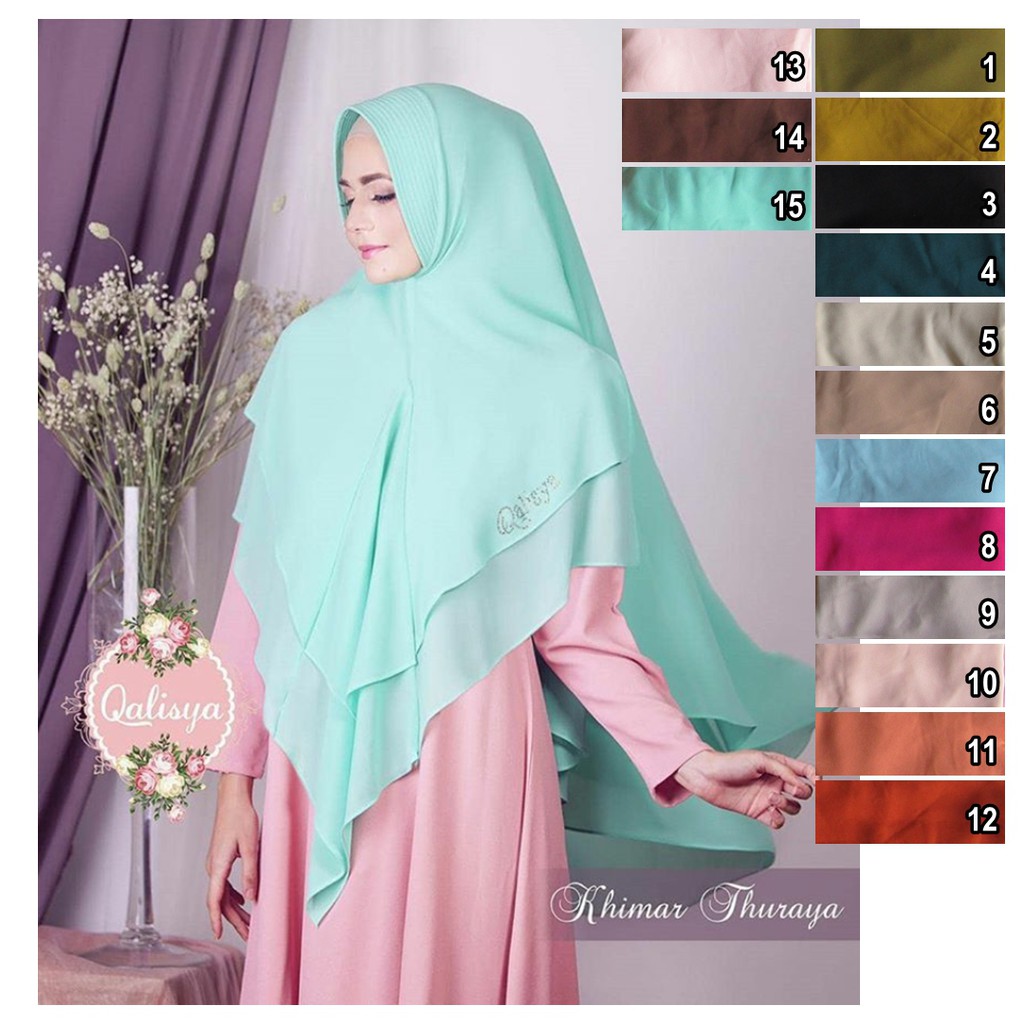 QALISYA HIJAB - KHIMAR THURAYA