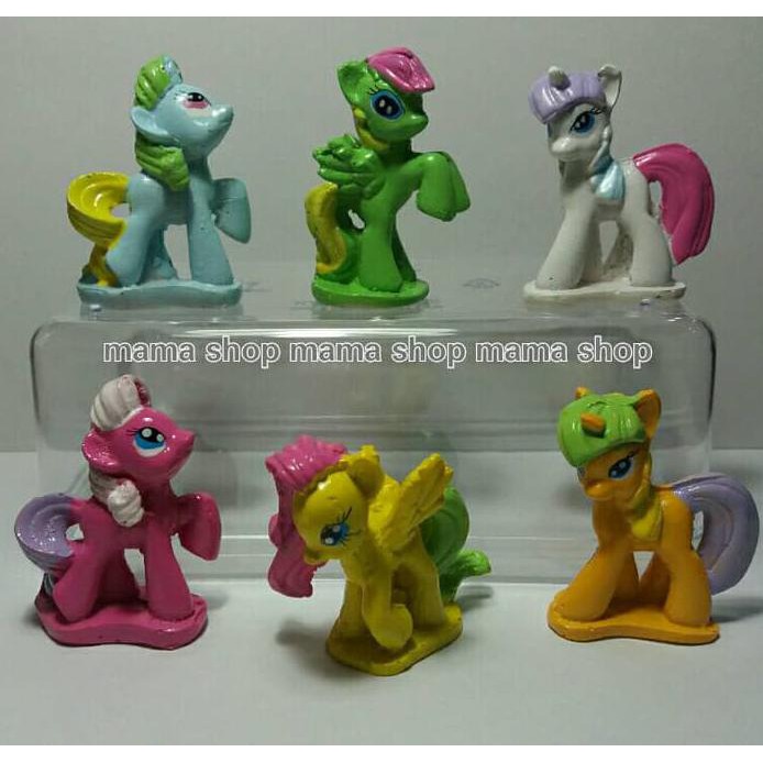 Toper Kue Ulang Tahun Topper Hiasan Kue Little Pony Kuda Pony Figure