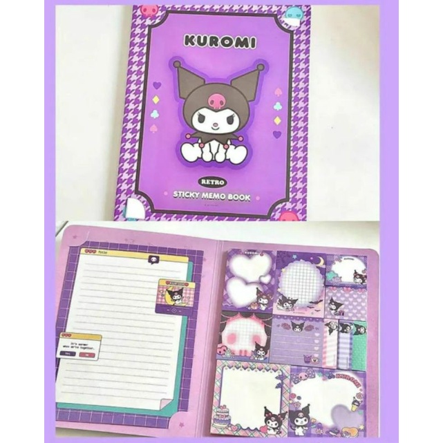 

(snowandbelle) sticky note, post it sanrio