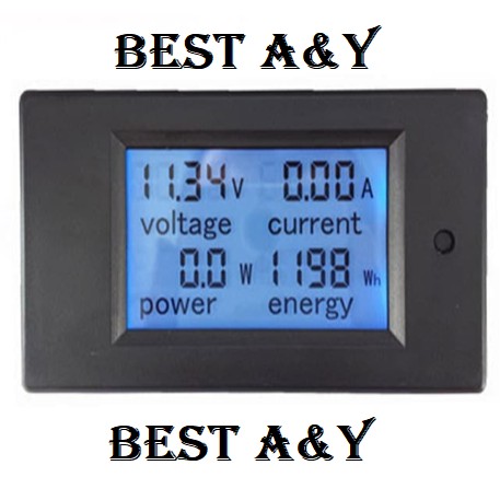 Digital Volt Amp Watt include SHUNT Ampere Kwh Meter Voltmeter DC 100A Ammeter