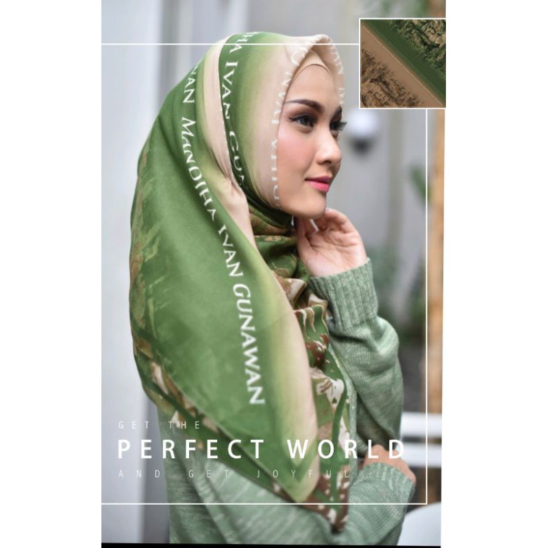 Ivan Gunawan Scarf Mandjha Milan Green Coklat Shopee Ivan Gunawan Scarf Mandjha Milan Green Coklat Shopee