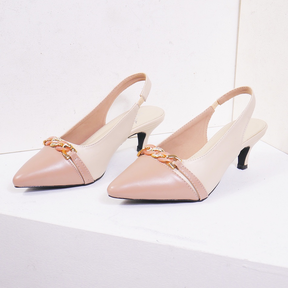 Bernike Shoes - Sepatu Heels Wanita Velerie Slingback Heels 5 cm