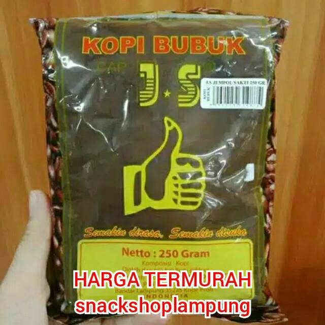 TERMURAH Kopi Bubuk Kasar Jempol JS Coffee Enak Banget oleh oleh lampung