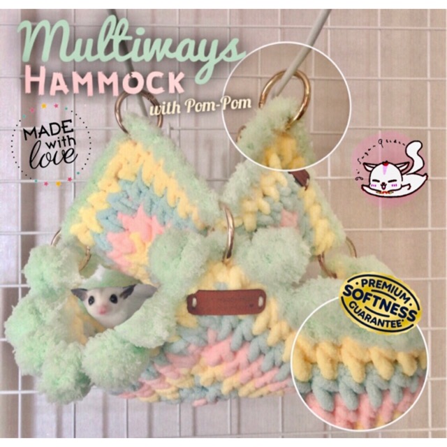 Hammock Sugar Glider by Jesugarglider, Multiways Hammock Pom” (Special Edition) Size M