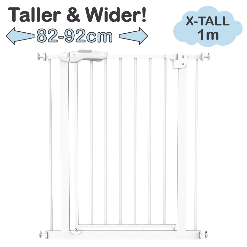 SKIDA Baby Safe XY009H-W Extra Tall &amp; Wide Safety Gate / Pagar Pengaman Bayi Anak