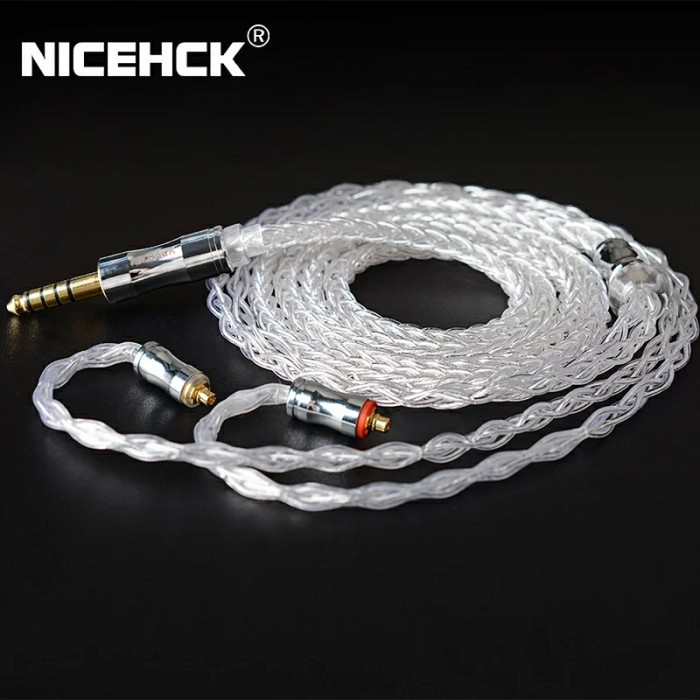 NICEHCK LitzPS-Pro Upgrade Cable 8 Core 4N Litz Pure Silver Cable