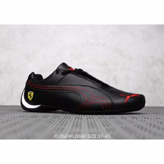 Sepatu Puma Ferrari Future Cat Sf Original Sepatu Puma Black Red White [[[  TERSEDIA COD ]]]