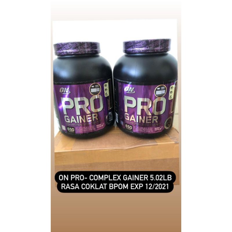 ON PRO GAINER 5.02lbs BPOM ORIGINAL