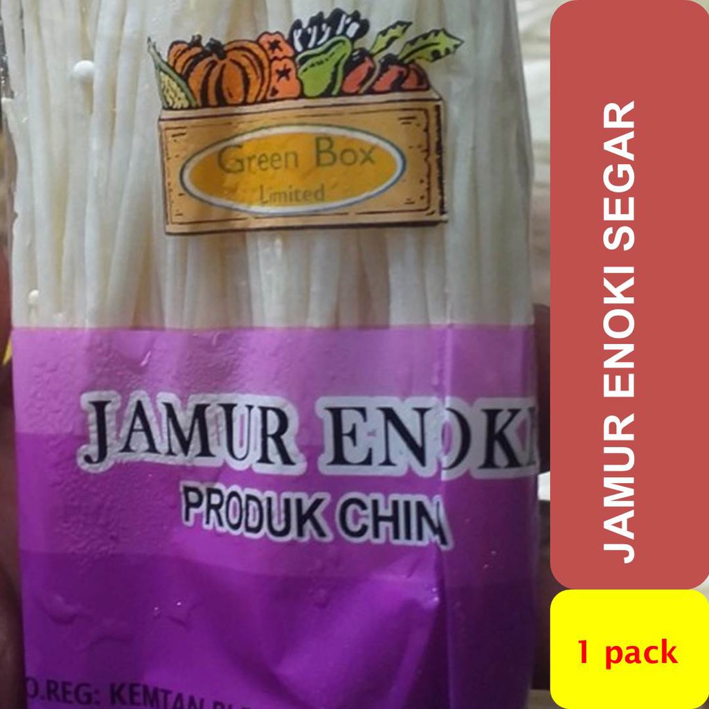 

Jamur Enoki Segar kemasan per pack 100 gram