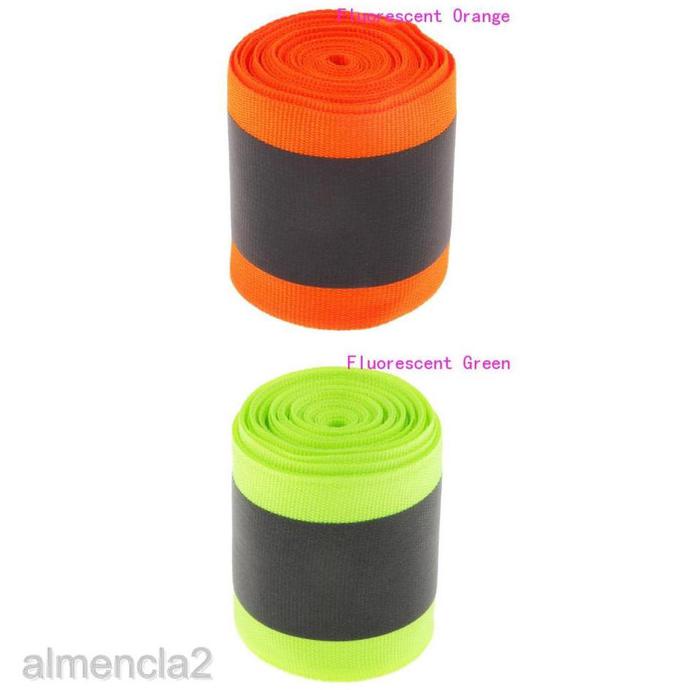 

1 Roll Pita Reflektif 5cm Warna Sier Untuk Jas Keamanan dua Warna