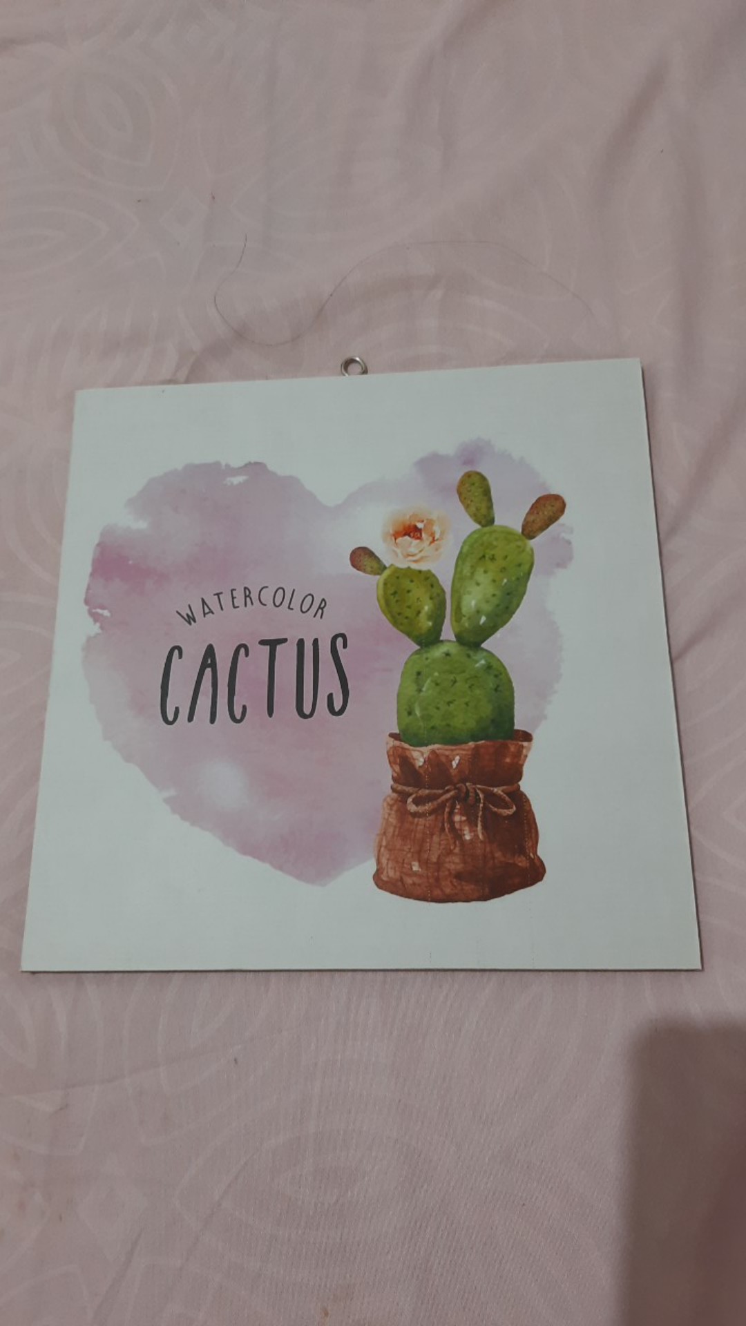 Wall Decor Poster Kaktus Sukulen Pajangan Hiasan Dinding Daun Monstera Tropical  Succulent - Bc19