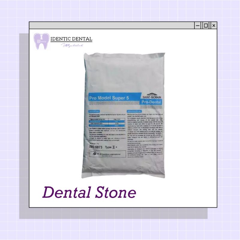 dental stone / gips biru