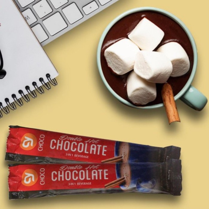 

Double hot chocolate 3 in 1 beverage 40 gram