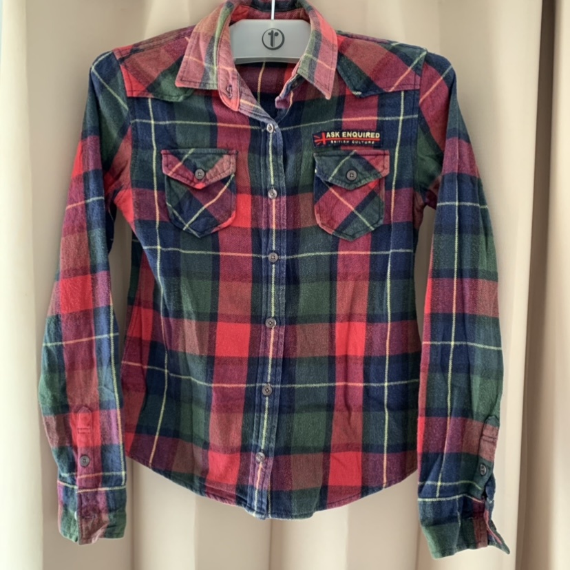 KEMEJA FLANEL WANITA (PRELOVED)