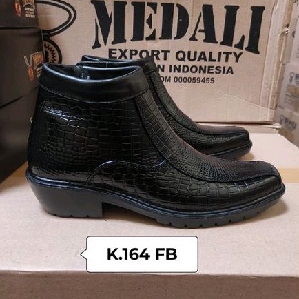 Sepatu kulit pria PDH  boots polri TNI security guard PNS sepatu Kerja formal Tampil lebih keren